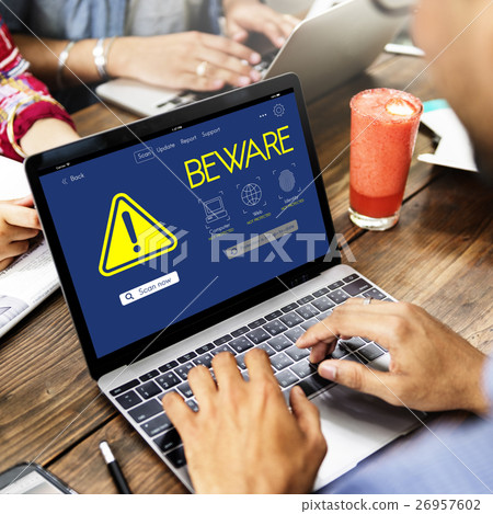 Beware Caution Risk Danger Attention Concept 26957602