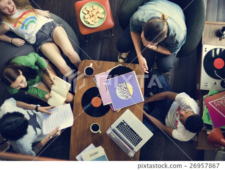 People Friendship Music Talking Entertainment Togetherness Conce 26957867