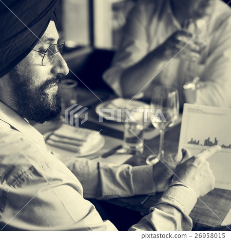 Business People Dining Together Concept Business People Dining Together Concept 26958015