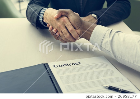 Business Handshake Collaboration Success Concept Business Handshake Collaboration Success Concept 26958177