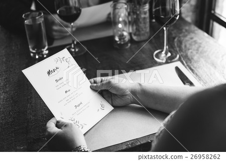 Restaurant Chilling Out Classy Lifestyle Reserved Concept Restaurant Chilling Out Classy Lifestyle Reserved Concept 26958262