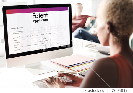 Patent Protection Intellectual Property Conept 26958353