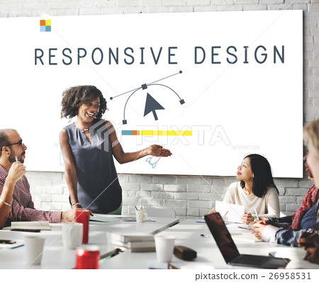 Responsive Design Website Template Layout Concept Responsive Design Website Template Layout Concept 26958531