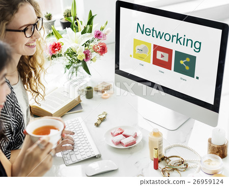 Networking Blog Connection Internet Concept 26959124