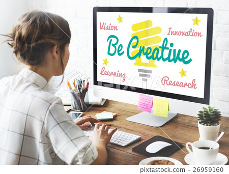 Be Creative Fresh Ideas Concept 26959160