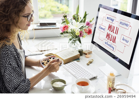 Social Media Online Connection Concept 26959494