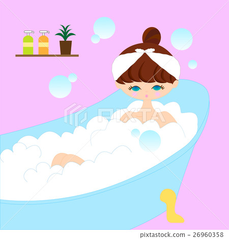 一個女人洗個澡 一個女人洗個澡 26960358