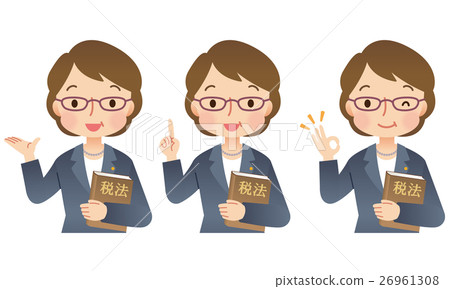 Tax accountant attorney facial expression set Tax accountant attorney facial expression set 26961308