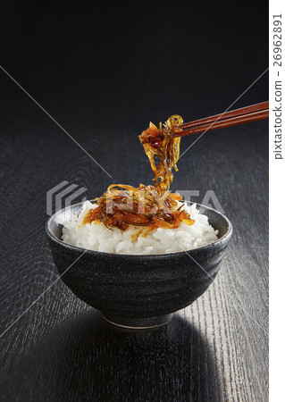 Pickled Matsumae and cooked rice 26962891