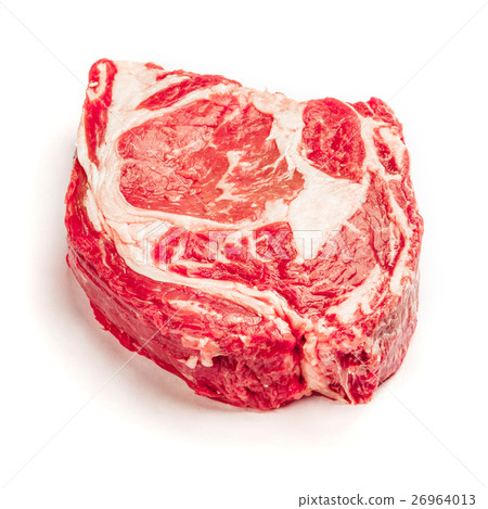 Uncooked organic shin of beef meat Uncooked organic shin of beef meat 26964013