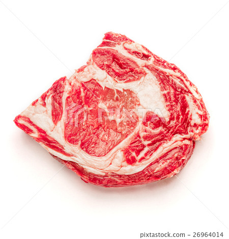 Uncooked organic shin of beef meat 26964014