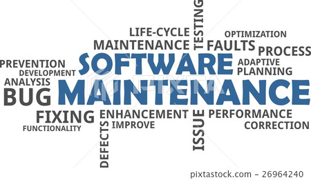word cloud - software maintenance 26964240