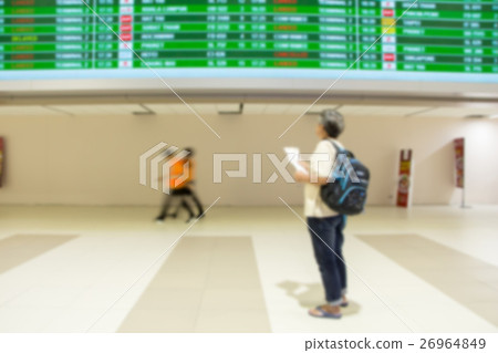 passenger in the airport 26964849