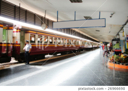 train station with passenger . 26966698