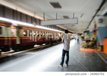 train station with passenger . 26966702