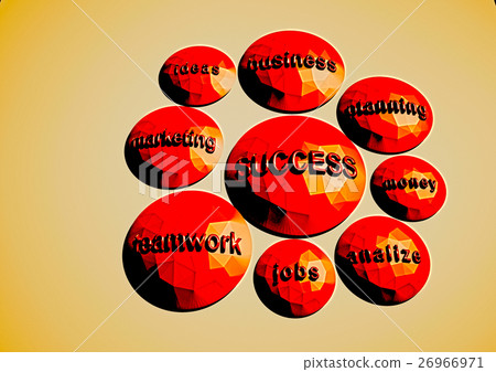 Business strategy concept. 3D rendering. 26966971