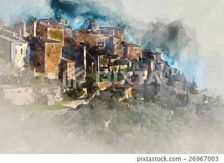 Gordes, village in France Gordes, village in France 26967003