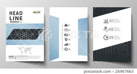 Templates for brochure, magazine, flyer or report 26967663