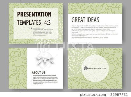 Business templates, presentation slides. Easy 26967781
