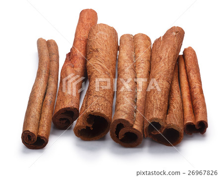 Pile of cinnamon sticks, paths Pile of cinnamon sticks, paths 26967826