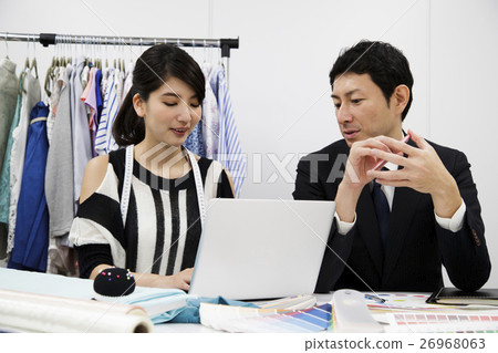 Apparel Buyer Business Conference Meeting Fashion Office Designer Meeting 26968063