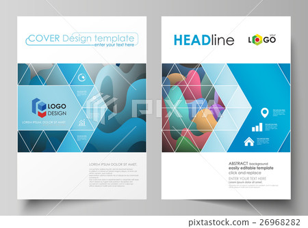 Business templates for brochure, magazine, flyer Business templates for brochure, magazine, flyer 26968282