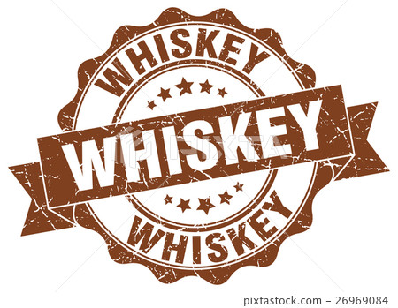 whiskey stamp. sign. seal 26969084