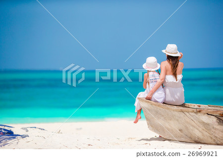 Family during beach vacation in Africa Family during beach vacation in Africa 26969921