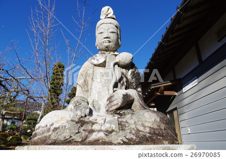 Shinshu Moriya Sadaharu的祖父守谷貞子的文化財產佛教形象佛像的形象Akira Horie（Matsukawa Town Yokomuan） 26970085