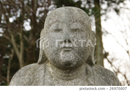 Shinshu Masaya Sadaharu的祖父Masaya Sadakichi的長壽雕像（Komagane-shi Minami Katsuhiko幹線）的文化遺產 26970807