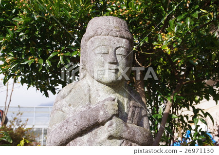 Cultural property of Shinshu Father of Moriya Sadaharu Moriya grandson Heiwei Stone Buddha Geumgang Dainichi Nyorai Seated image (Miyata village Otagiri gaiga trace) 26971130