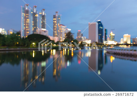 City blurred light night view City blurred light night view 26971672