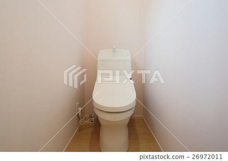 Newly constructed white toilet Newly constructed white toilet 26972011