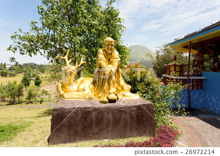 fat monk statue in complex Pagoda Ekayana fat monk statue in complex Pagoda Ekayana 26972214
