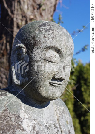 信州的文化資產傑作守谷貞治Ishidoba Jikaku Jizo Bosatsu雕像右頭俯瞰（駒根市Ueho Kashiwagi） 26972310