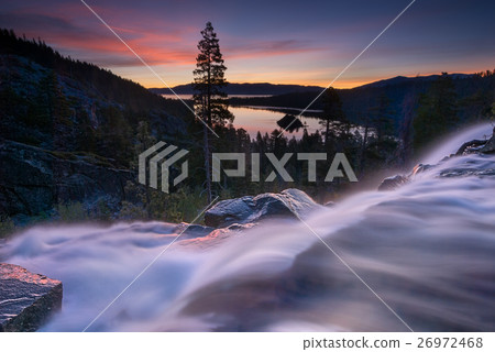Eagle Falls Early Morning. Lake Tahoe, California. 26972468
