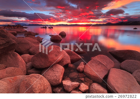 Northe Lake Tahoe Sunset 26972822