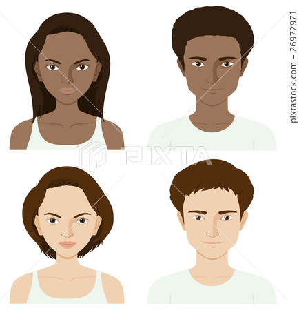 Four people with skin problem Four people with skin problem 26972971