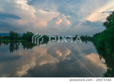 River Vah Reflection 26973388