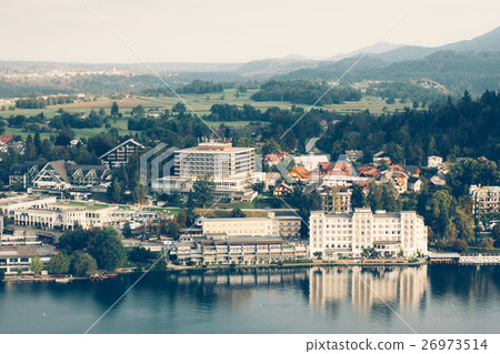 View from the castle to Lake Bled 26973514