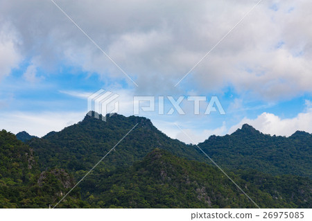 Mountain high hill landscape Mountain high hill landscape 26975085