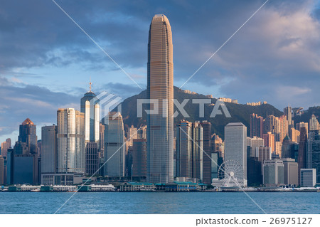 Hong Kong business area downtown Hong Kong business area downtown 26975127