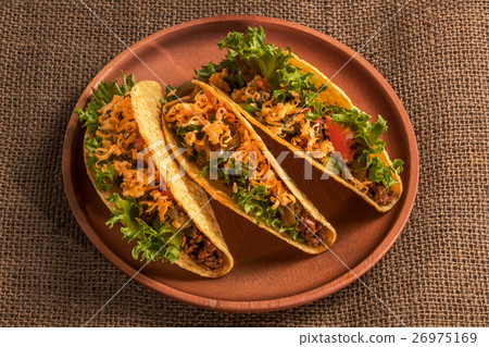 Taco set Mexican food Mexican food tacos Taco set Mexican food Mexican food tacos 26975169