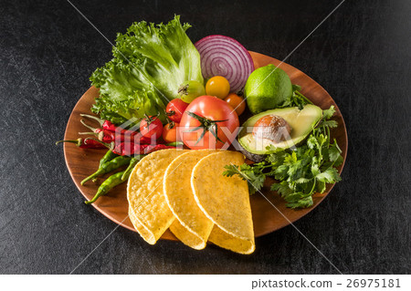 Taco set Mexican food Mexican food tacos 26975181