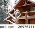 Cottage made of wood 26976331