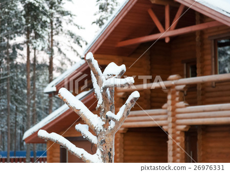 Cottage made of wood Cottage made of wood 26976331