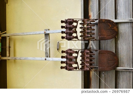 Image of old agricultural equipment Image of old agricultural equipment 26976987