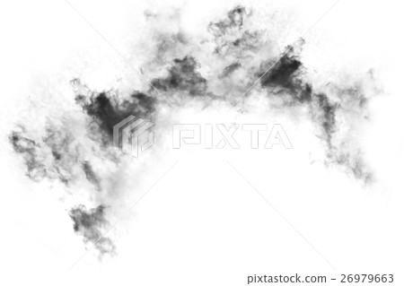 Textured Smoke,isolated on white background Textured Smoke,isolated on white background 26979663
