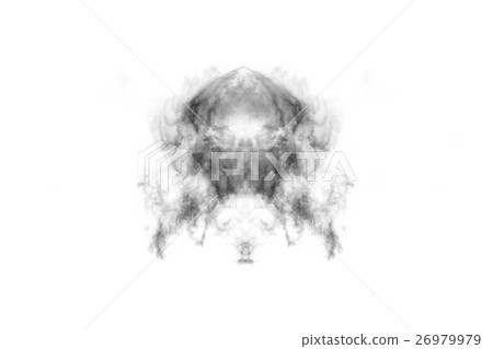 Textured Smoke,isolated on white background Textured Smoke,isolated on white background 26979979