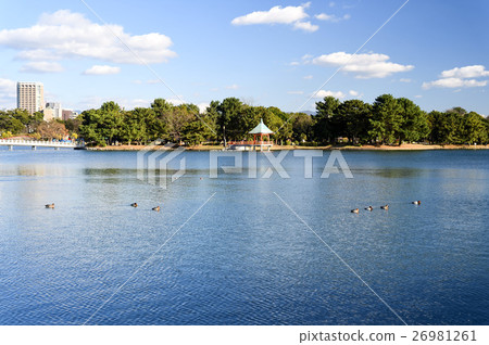 A trip to Kyushu, the travelers from Asia and Europe are increasing, I introduce the landscape of Ohori Park. 26981261